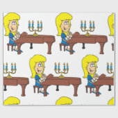 Papier Cadeau Pianiste (Plat)