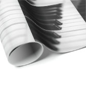 Papier Cadeau piano (Coin rond)