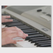 Papier Cadeau Piano cool (Plat)