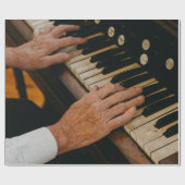 Papier Cadeau Piano cool (Plat)