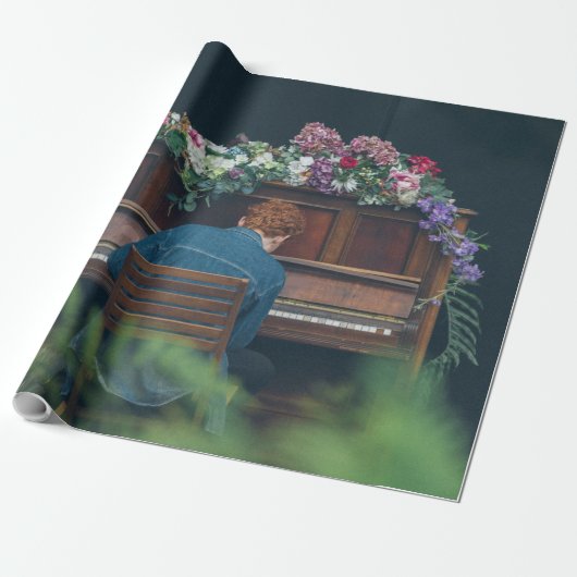 Papier Cadeau Piano cool (Déroulé)
