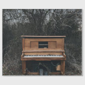 Papier Cadeau Piano gentil (Plat)