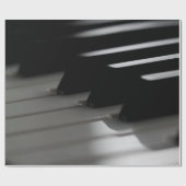 Papier Cadeau Piano gentil (Plat)
