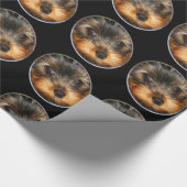 Papier Cadeau Piaulement Yorkie (Coin)