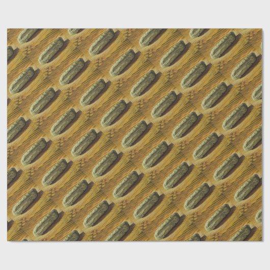 Papier Cadeau Pickle à l'aneth (Plat)