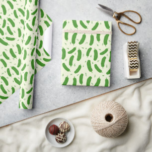 Papier Cadeau Pickle & Fresh Collection à motifs