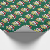 Papier Cadeau Pickleball Chritsmas Gift Wrap | Dink the Halls (Coin)