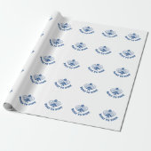 Papier Cadeau Pickleball Dit Drôle (Déroulé)