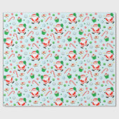 Papier Cadeau Pickleball Noël cadeau de vacances (Plat)