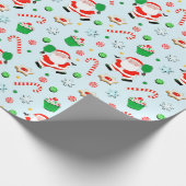 Papier Cadeau Pickleball Noël cadeau de vacances (Coin)