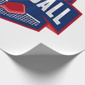 Papier Cadeau Pickleball Support Team Pickleball Player USA (Coin)