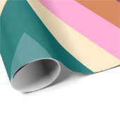 Papier Cadeau pics des années 1970 (Coin rond)