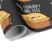 Papier Cadeau Pie ne pouvait pas s'en soucier Moins drôle de jeu (Coin rond)