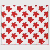 Papier Cadeau Pièce de jeu Red Meeple Board (Plat)
