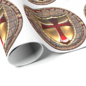 PAPIER CADEAU PIÈCE DE MODÈLE. (Coin rond)