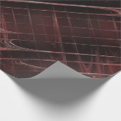 Papier Cadeau Pièce de relevé plat Brown foncé (Coin)