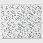 Papier Cadeau Pièces aléatoires (Plat)