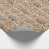 Papier Cadeau pierre ancienne (Coin)