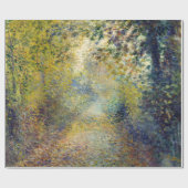 Papier Cadeau Pierre-Auguste Renoir - Dans les bois (Plat)