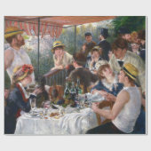 Papier Cadeau Pierre-Auguste Renoir - Déjeuner de la fête nautiq (Plat)
