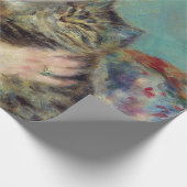 Papier Cadeau Pierre-Auguste Renoir - Femme avec chat (Coin)