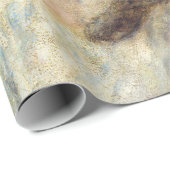 Papier Cadeau Pierre-Auguste Renoir - Femme avec chat (Coin rond)