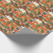 Papier Cadeau Pierre-Auguste Renoir Geraniums Et Chats (Coin)