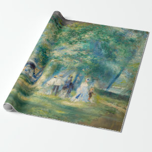Papier Cadeau Pierre-Auguste Renoir - La fête à Saint-Cloud