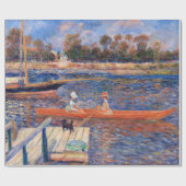 Papier Cadeau Pierre-Auguste Renoir - La Seine à Argenteuil (Plat)