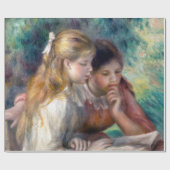 Papier Cadeau Pierre-Auguste Renoir - Lecture (Plat)
