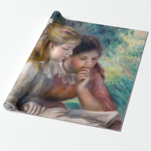 Papier Cadeau Pierre-Auguste Renoir - Lecture (Déroulé)