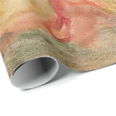 Papier Cadeau Pierre-Auguste Renoir - Rose (Coin rond)