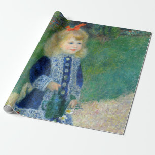 Papier Cadeau Pierre-Auguste Renoir - Une fille avec un arrosoir