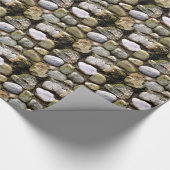 Papier Cadeau Pierre classique roches de pierre de taille pierre (Coin)