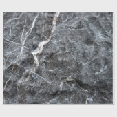 Papier Cadeau Pierre de marbre gris (Plat)