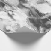 Papier Cadeau Pierre De Marbre Gris Et Lumineux (Coin)