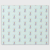 Papier Cadeau Pierre le Baby shower du lapin (Plat)