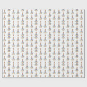 Papier Cadeau Pierre le lapin (Plat)