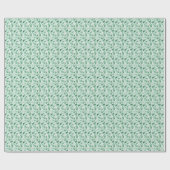 Papier Cadeau Pierre précieuse verte claire (Plat)