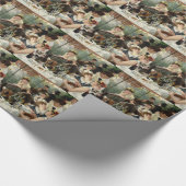 Papier Cadeau Pierre Renoir- le déjeuner de la partie de (Coin)