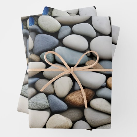 Papier cadeau - pierres de taille (En situation)