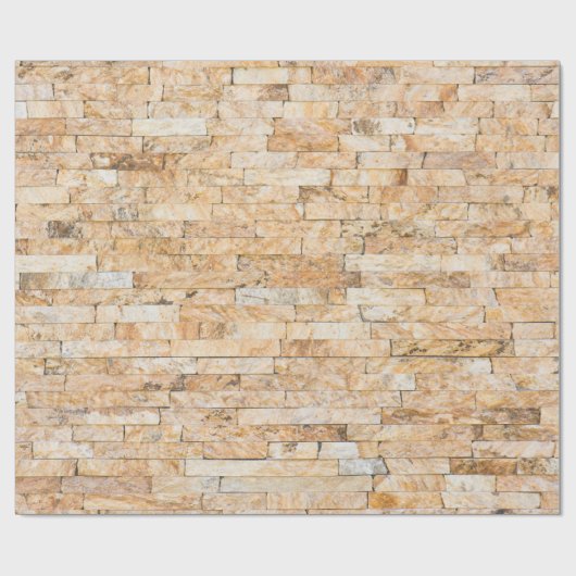 Papier Cadeau Pierres motif (Plat)