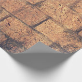 Papier Cadeau Pierres murales en briques d'architecture (Coin)