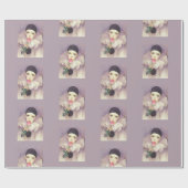 Papier Cadeau Pierrot, années 1980 (Plat)