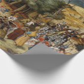 Papier Cadeau Pieter Brueghel le Christ portant la croix (Coin)