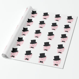 Papier Cadeau Pig Dapper