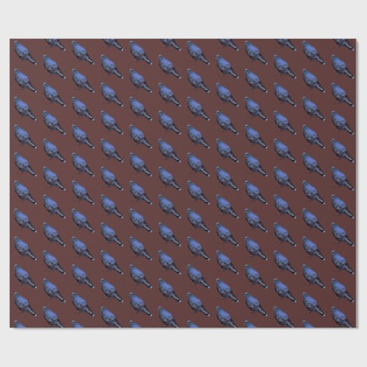 Papier Cadeau Pigeon (Plat)