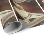 Papier Cadeau Pigeon à face courte de Berliner (Coin rond)