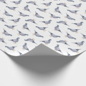 Papier Cadeau Pigeons (Coin)