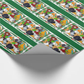 Papier Cadeau Pigeons de Christmas (Coin)
